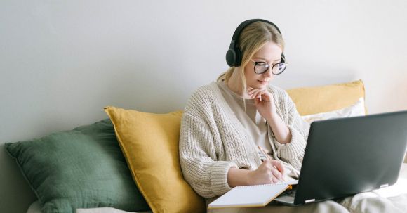 Online Job Success - Photo of Woman Taking Notes